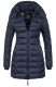 Marikoo Abendsternchen Damen Winterjacke gesteppt Navy Größe S - Gr. 36