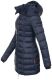 Marikoo Abendsternchen Damen Winterjacke gesteppt Navy Größe S - Gr. 36