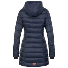 Marikoo Abendsternchen Damen Winterjacke gesteppt Navy-Größe M - Gr. 38