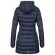 Marikoo Abendsternchen Damen Winterjacke gesteppt Navy-Größe M - Gr. 38
