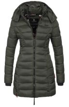 Marikoo Abendsternchen Damen Winterjacke gesteppt Grün Größe M - Gr. 38