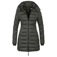 Marikoo Abendsternchen Damen Winterjacke gesteppt Gr&uuml;n-Gr&ouml;&szlig;e XL - Gr. 42