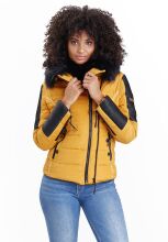Navahoo Yuki Damen Jacke mit Teddyfell