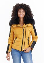 Navahoo Yuki Damen Jacke mit Teddyfell