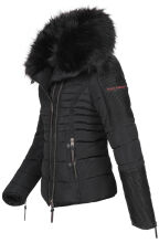 Navahoo Yuki ladies jacket with teddy fur Schwarz Größe M - Gr. 38