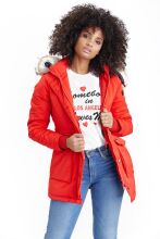 Navahoo Schneeengel Damen Jacke mit Kapuze