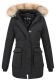 Navahoo Schneeengel ladies jacket with hood - Black-Gr.XS