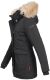 Navahoo Schneeengel ladies jacket with hood - Black-Gr.XS