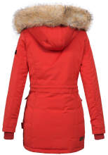 Navahoo Schneeengel ladies jacket with hood - Red-Gr.S
