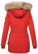 Navahoo Schneeengel ladies jacket with hood - Red-Gr.S