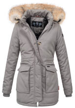 Navahoo Schneeengel ladies jacket with hood - Gray-Gr.XS