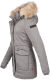 Navahoo Schneeengel ladies jacket with hood - Gray-Gr.XS