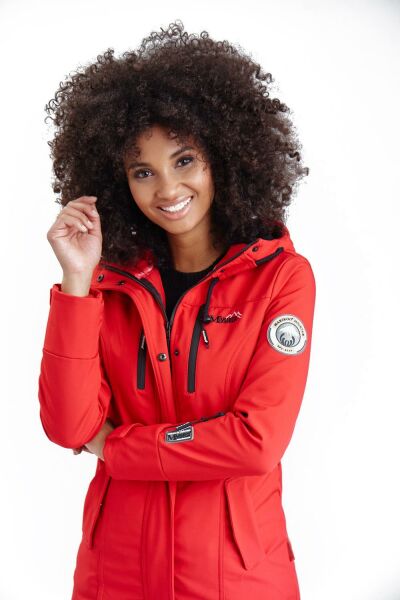 Marikoo Zimtzicke Damen lange Softshell Jacke, 109,90 €