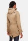 Marikoo Zimtzicke Damen lange Softshell Jacke