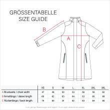 Marikoo Zimtzicke ladies long softshell jacket - Dunkelgrau-Gr.XS