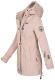 Marikoo Zimtzicke ladies long softshell jacket - Rosa-Gr.XS