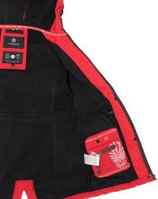 Marikoo Zimtzicke Damen lange Softshell Jacke B614 Rot Größe XS - Gr. 34