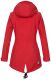 Marikoo Zimtzicke Damen lange Softshell Jacke B614 Rot Größe XS - Gr. 34
