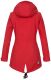 Marikoo Zimtzicke Damen lange Softshell Jacke B614 Rot Größe S - Gr. 36