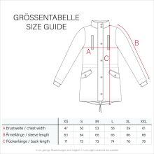 Navahoo Schätzchen Damen Winterjacke mit Teddyfell Schwarz Größe XS - Gr. 34