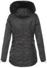 Navahoo Schätzchen ladies jacket with teddy fur - Black-Gr.M