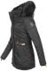 Navahoo Schätzchen Damen Winterjacke mit Teddyfell Schwarz Größe M - Gr. 38