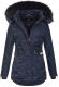 Navahoo Schätzchen ladies jacket with teddy fur - Navy-Gr.S