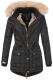 Marikoo Ladies Winterjacket Grinsekatze Black Size XS - Size 34