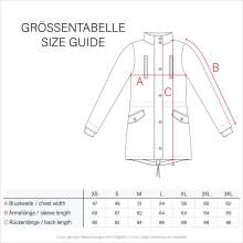 Marikoo Ladies Winterjacket Grinsekatze Green Size S - Size 36
