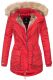 Marikoo Ladies Winterjacket Grinsekatze Red Size XS - Size 34