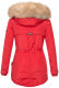 Marikoo Ladies Winterjacket Grinsekatze Red Size S - Size 36