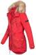 Marikoo Ladies Winterjacket Grinsekatze Red Size M - Size 38
