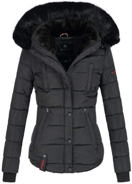 Marikoo Ladies Winterjacket Lotusblüte Black Size XS - Size 34