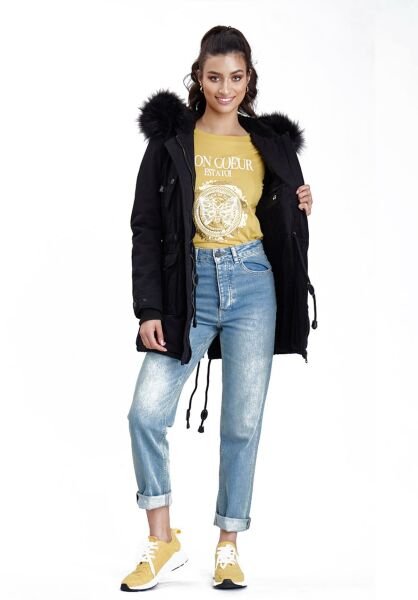 Navahoo Luluna ladies winter jacket with faux fur, 119,95 €