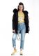 Navahoo Luluna Damen Winterjacke mit Kunstfell