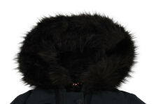 Navahoo Luluna ladies winter jacket with faux fur - Navy-Gr.S