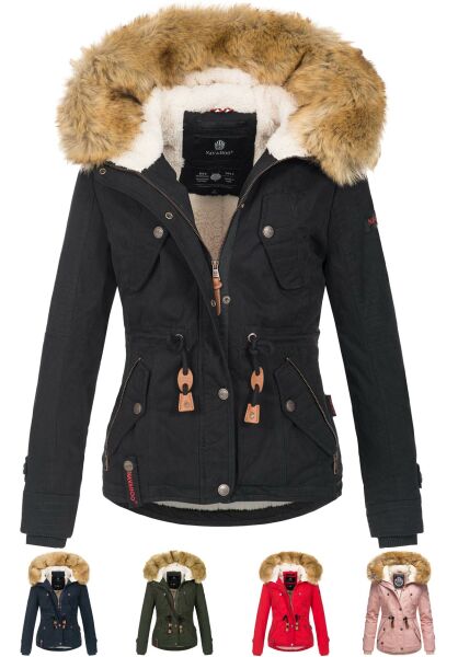 Navahoo Pearl ladies winter jacket with faux fur