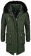 Marikoo Warrior Herren Winterjacke Grün-Gr.S