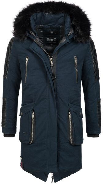 Marikoo Warrior Herren Winterjacke Navy-Gr.S