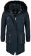 Marikoo Warrior Herren Winterjacke Navy-Gr.S