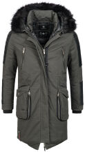 Marikoo Warrior Herren Winterjacke Grau-Gr.S