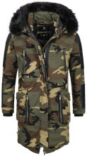 Marikoo Warrior Mens Jacket Camouflage - Army Size S - Size S