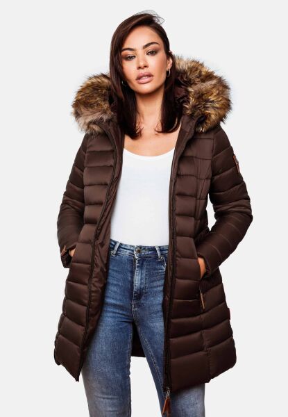Marikoo Rose ladies long winter quilted jacket parka, 99,90 €
