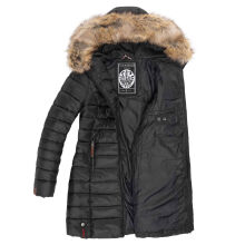 Marikoo Rose ladies long winter quilted jacket parka -