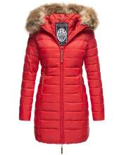 Marikoo Rose ladies long winter quilted jacket parka -...