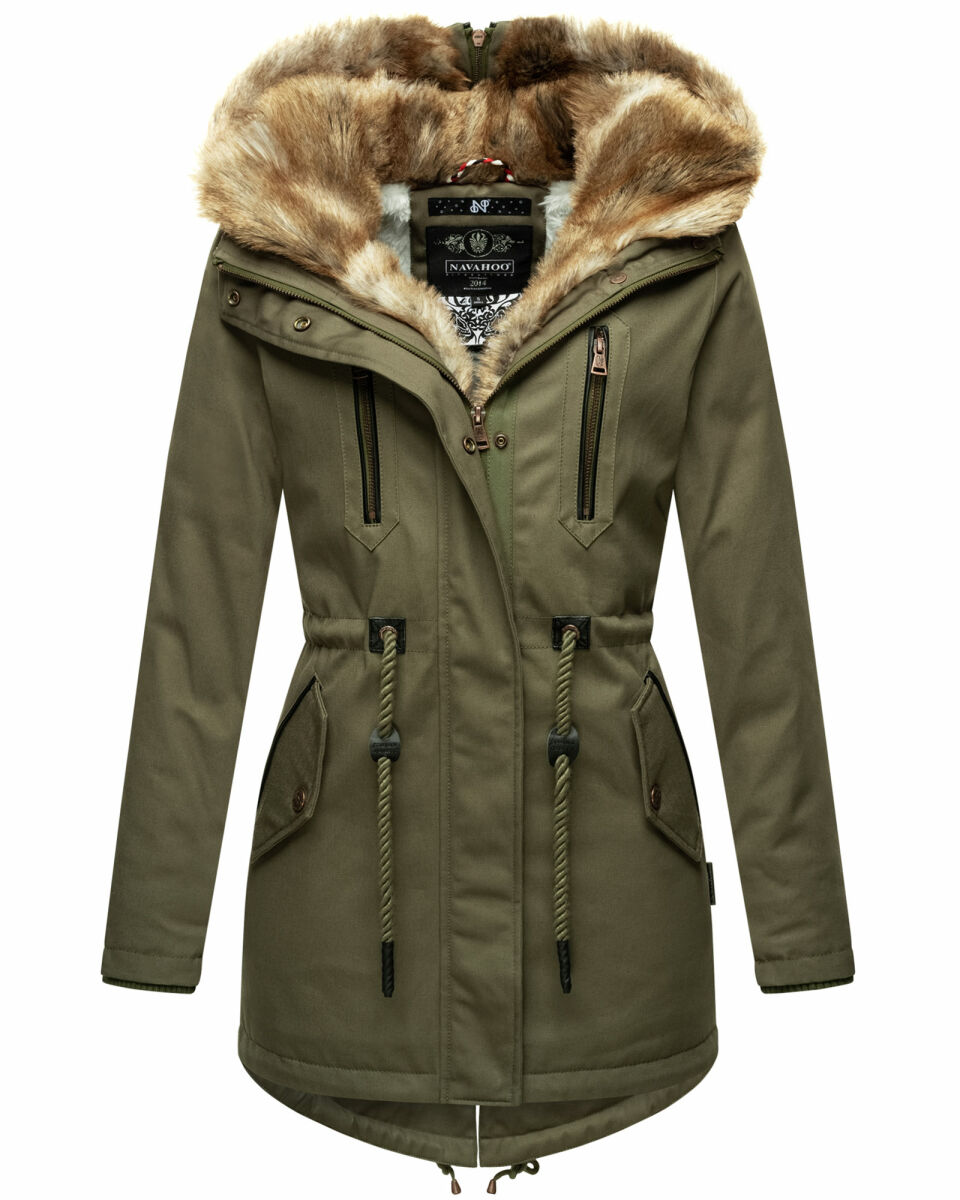 Marken Winterjacken Damen Groe Groen