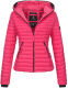 Navahoo Ladies Jacket Quilted Jacket Transition Jacket Quilted Kimuk NEW B348 Pink Size S - Size 36