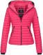 Navahoo Ladies Jacket Quilted Jacket Transition Jacket Quilted Kimuk NEW B348 Pink Size M - Size 38