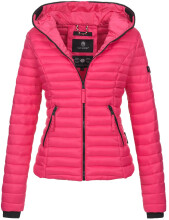 Navahoo Ladies Jacket Quilted Jacket Transition Jacket Quilted Kimuk NEW B348 Pink Size L - Size 40