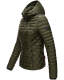 Marikoo Samtpfote lightweight ladies quilted jacket Olive Größe M - Gr. 38